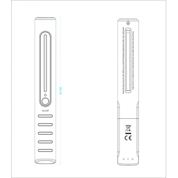 Comprehensive disinfection expert, low energy UV disinfection lamp, efficient sterilization